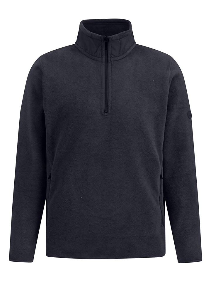

Флисовый пуловер FYNCH-HATTON Fleece, темно-синий