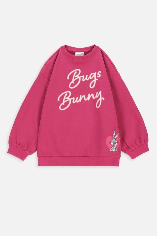 

Детский свитшот Coccodrillo x Looney Tunes, розовый