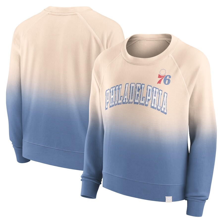 

Толстовка Fanatics Branded Philadelphia 76Ers, загар