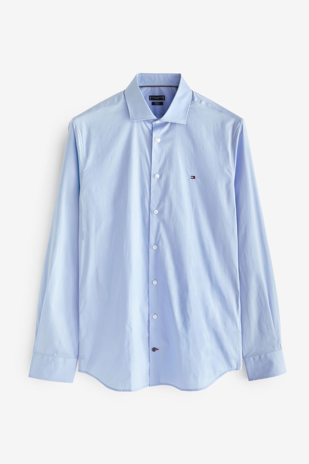 

Рубашка из поплина Slim fit Blue Core Flex Tommy Hilfiger, синий