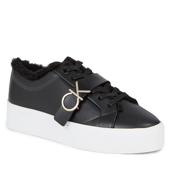 

Кроссовки Calvin Klein FlatformCupsole Lace, черный