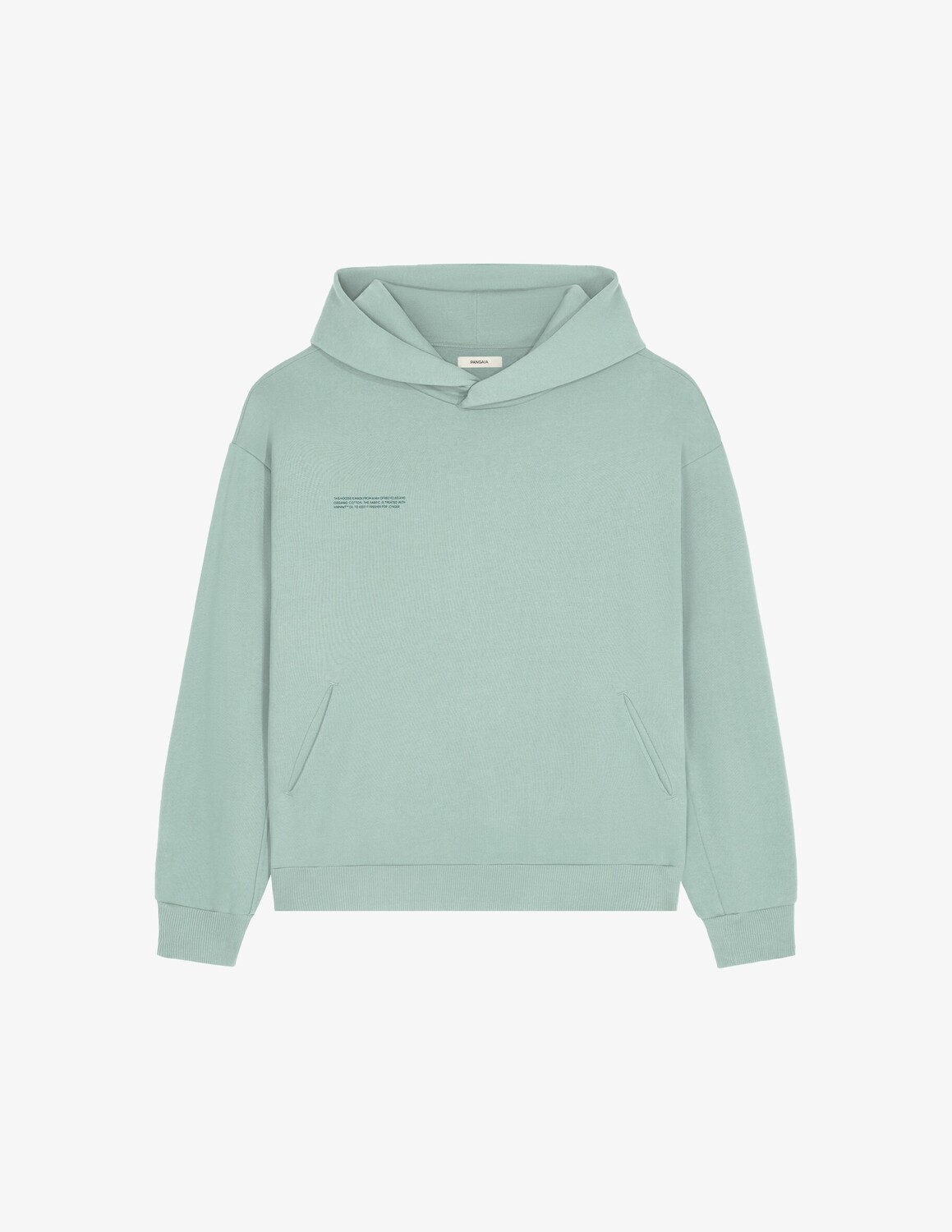

Толстовка Pangaia Heavyweight PANGAIA, цвет Eucalyptus Blue