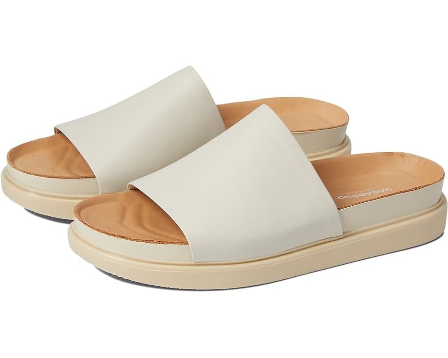 

Сандалии Vagabond Shoemakers Erin Leather Slide Sandal, цвет Off-White 1