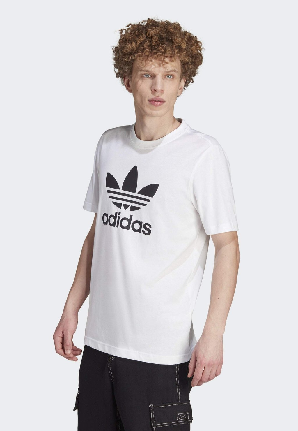 

Футболка с принтом adidas Originals, Серый