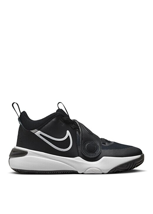 

Черно-белые баскетбольные кроссовки для мальчика DV8996-002 TEAM HUSTLE D 11 (GS) Nike, черно-белый