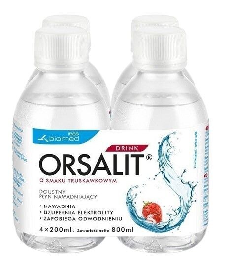 

Orsalit Drink Smak Truskawkowyнапиток, 4 шт.