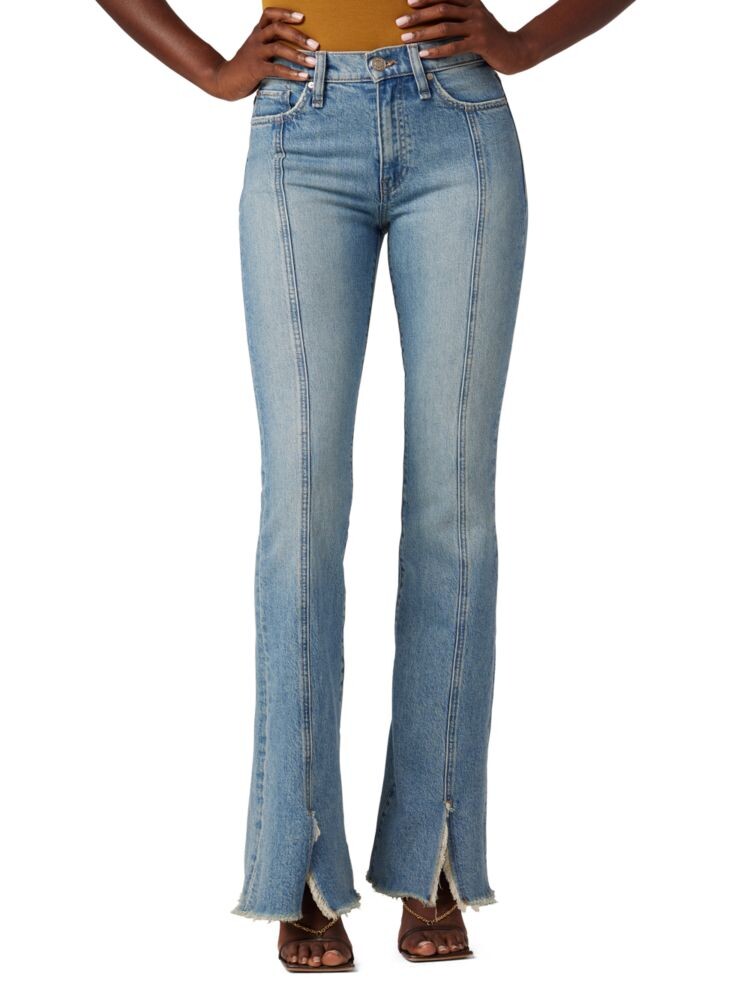 

Джинсы Barbara Bootcut с высокой посадкой и эластичной талией Hudson, цвет Light Indigo Peace