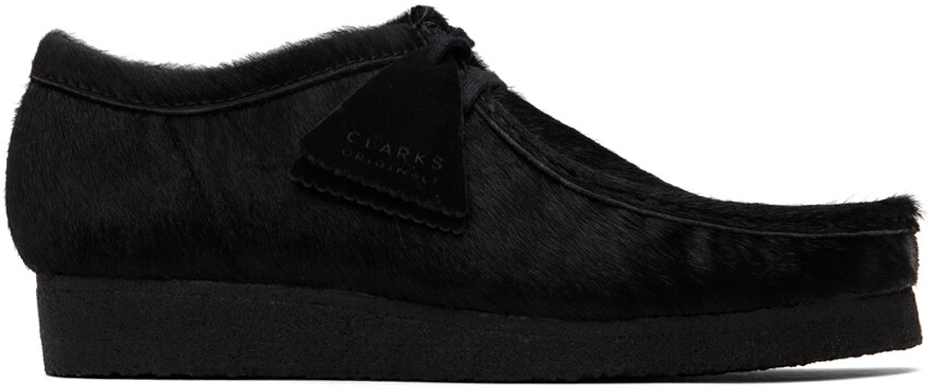 

Черные дерби Clarks Originals Wallabee, Черный