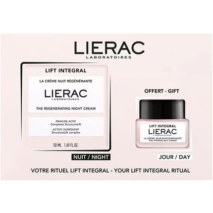 Lierac Lift Integral Регенерирующий ночной крем 50 мл + Укрепляющий дневной крем 20 мл