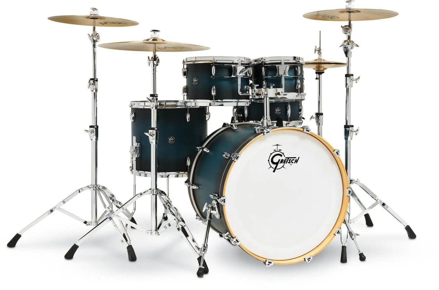 

Gretsch Drums Renown RN2-E825 Набор из 5 предметов с малым барабаном - Satin Antique Blue Burst