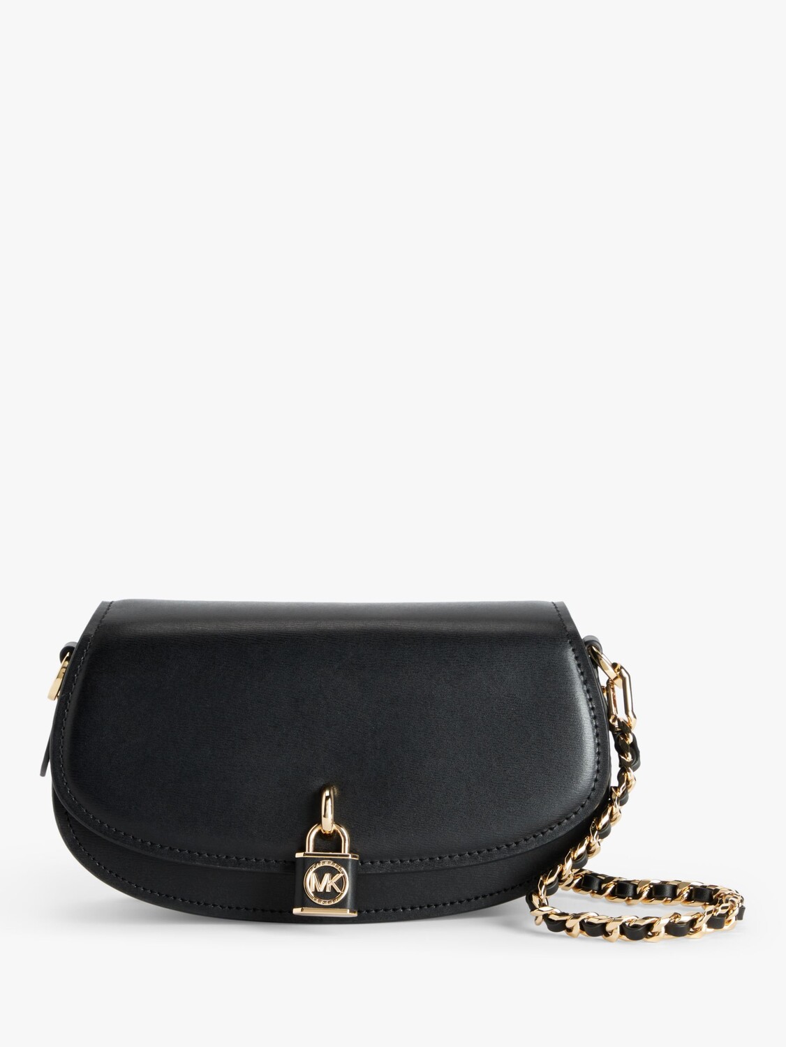 

Кожаная сумка через плечо Mila Michael Kors, черный