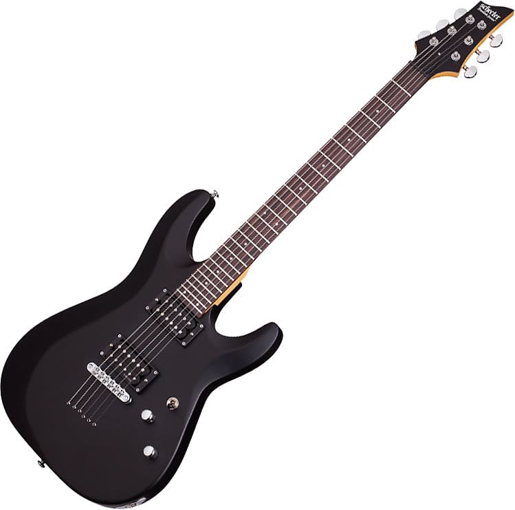 Электрогитара Schecter C-6 Deluxe Electric Guitar Satin Black цена и фото