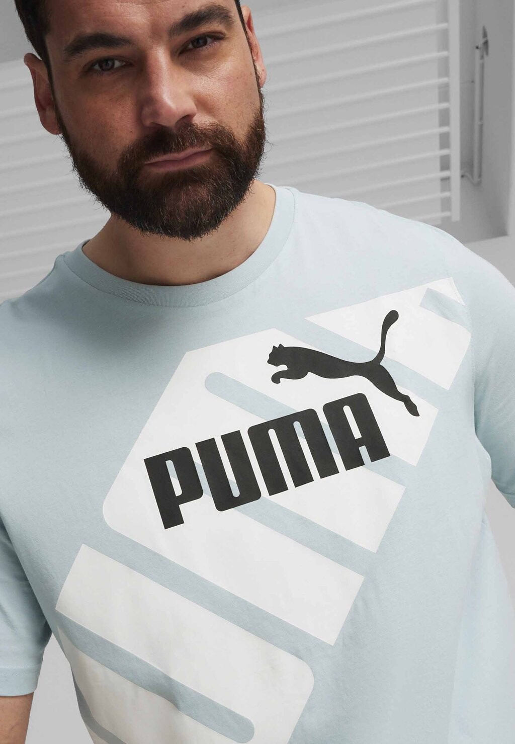 

Футболка с принтом POWER GRAPHIC Puma, цвет turquoise surf