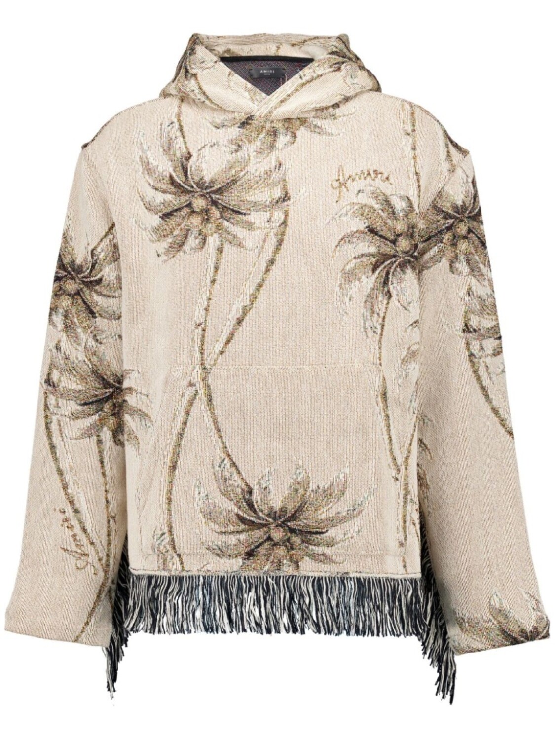 

AMIRI толстовка с капюшоном Palm, нейтральный цвет