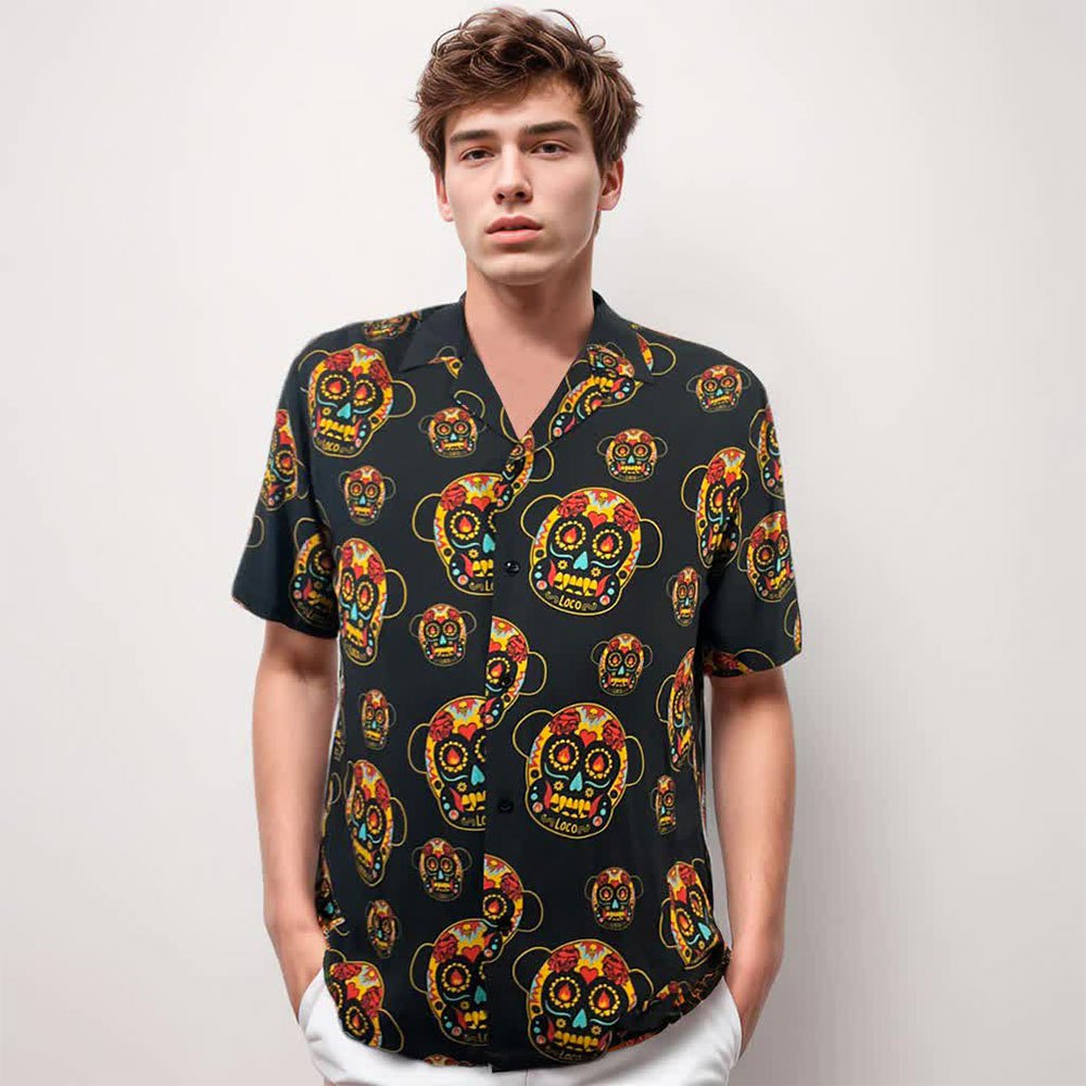 Рубашка с коротким рукавом Num Wear Loco monky mexico, Разноцветный цена и фото