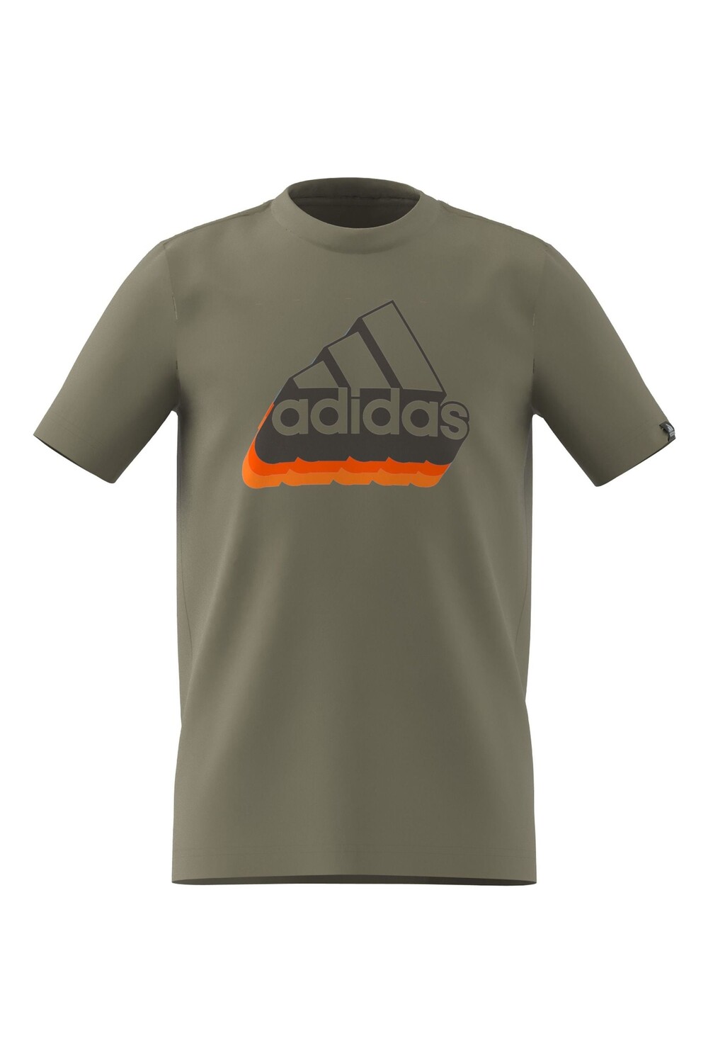 

Футболка Знак спорта с принтом adidas, зеленый