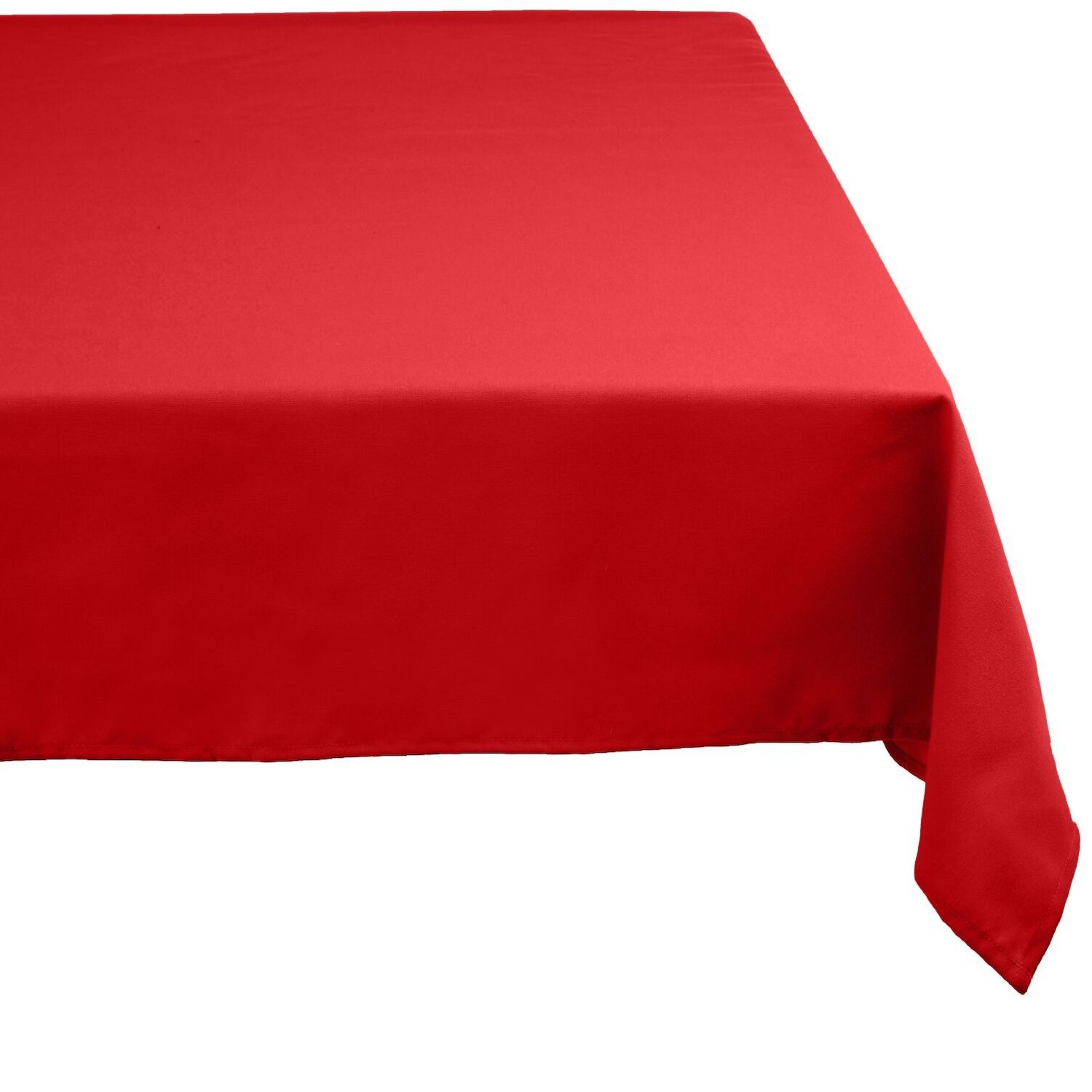 цена 70-дюймовая однотонная прямоугольная скатерть красного цвета для пожарной машины