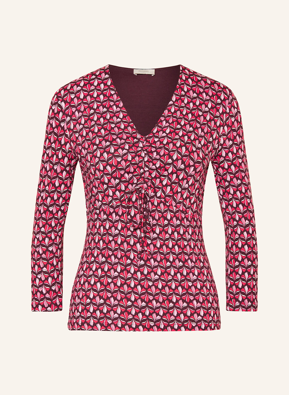 

Рубашка simmy с рукавом 3/4 HOBBS, цвет PINK/ROSA
