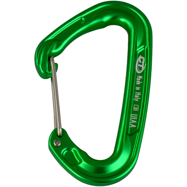 Карабин Fly-Weight EVO Climbing Technology, зеленый чехол клатч mypads portafoglio magnetico для fly iq4515 evo energy 1