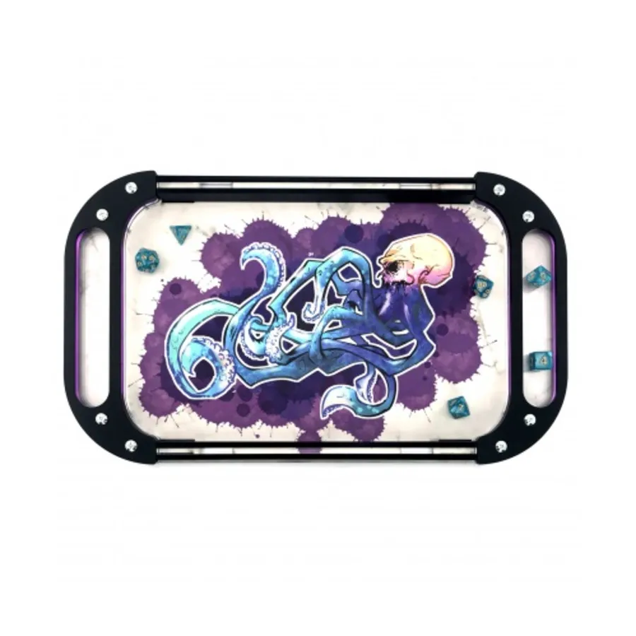 

Лоток для кубиков Omega с деревом — череп Ктулху, Dice Trays (C4 Labs)