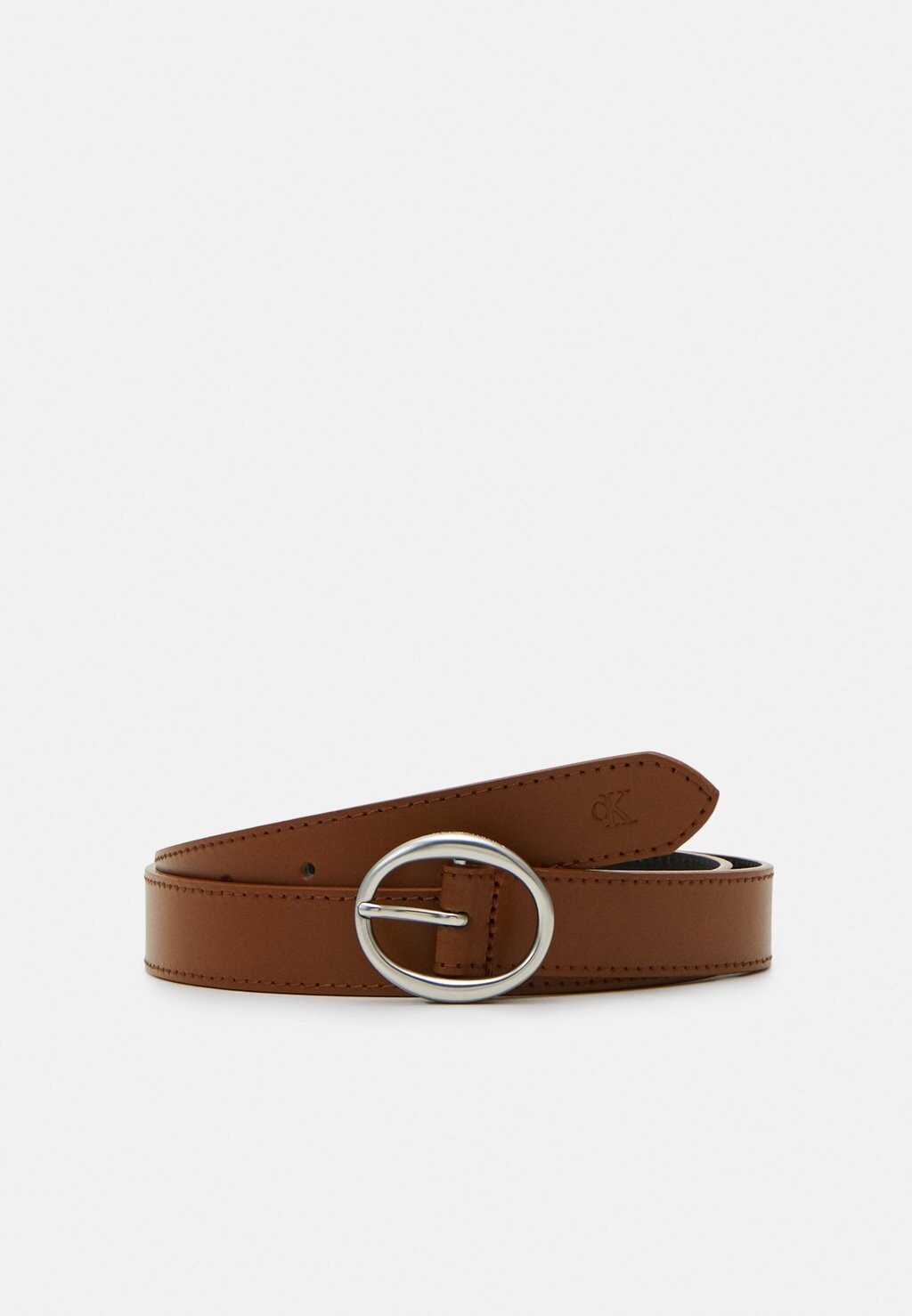 

Ремень деловой CLASSIC ROUND BELT Calvin Klein Jeans, цвет cognac