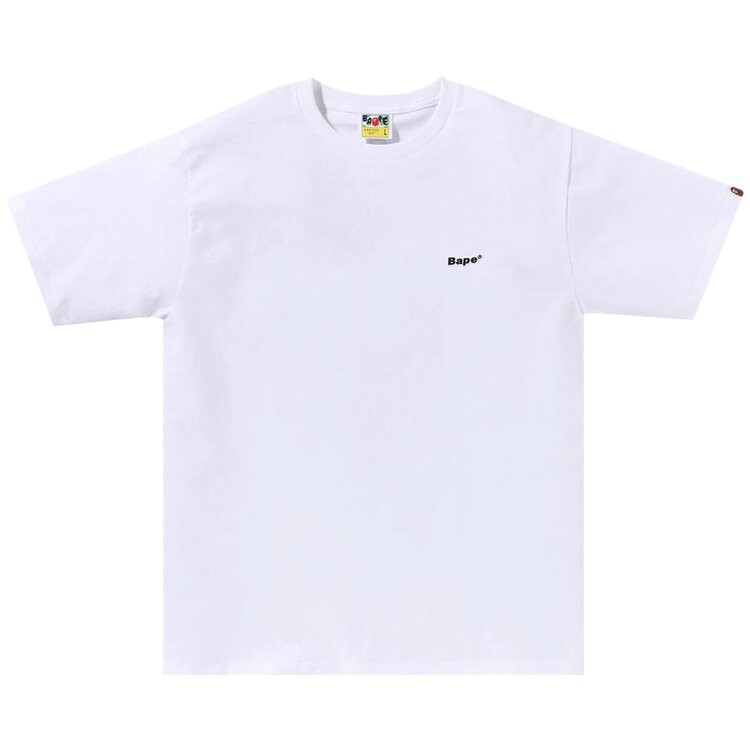 

Футболка BAPE Patch One Point 'White', белый