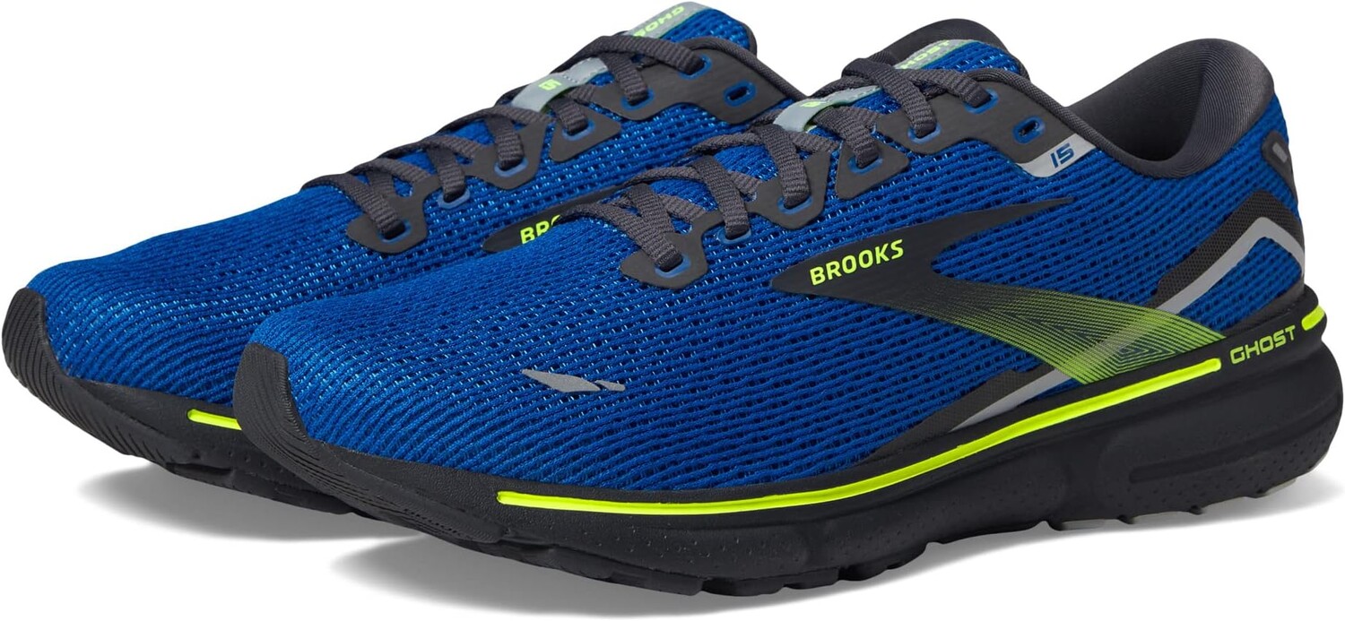 

Кроссовки Ghost 15 Brooks, цвет Blue/Ebony/Grey