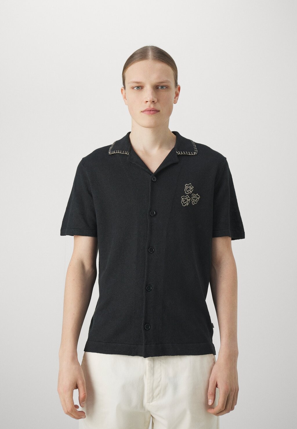 

Рубашка HENRY NN.07, цвет black