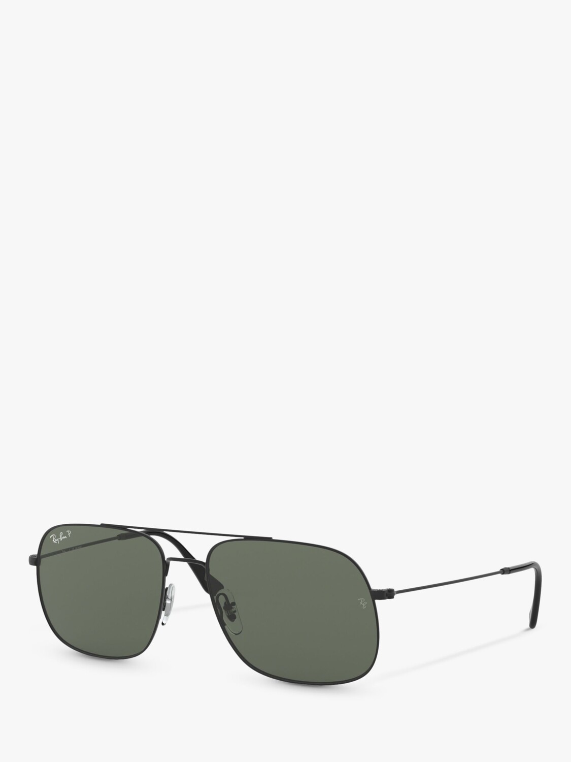 

Солнцезащитные очки Ray-Ban RB3595 унисекс Andrea Square, черные