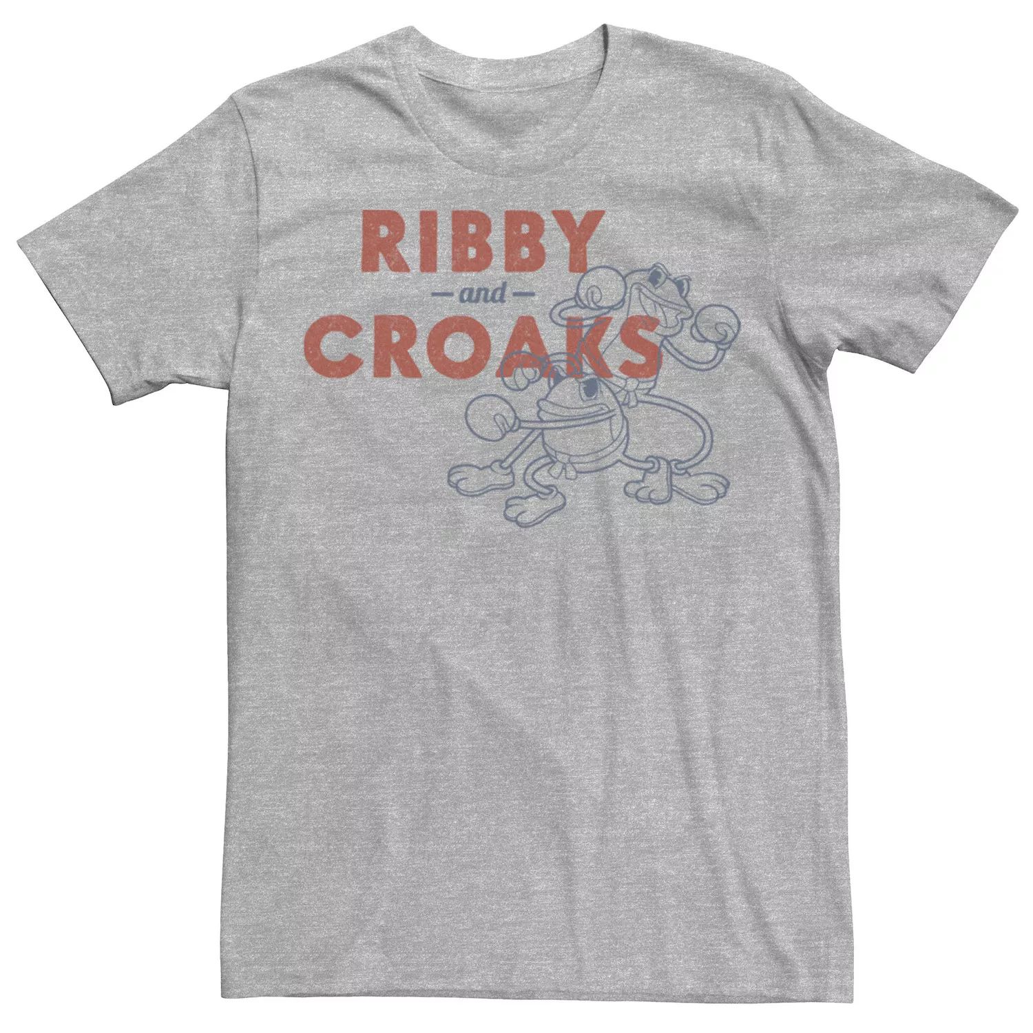 Мужская футболка с рисунком Cuphead Ribby And Croaks Licensed Character