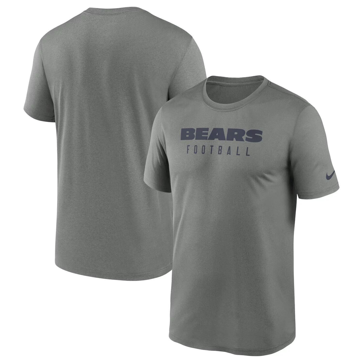 

Мужская футболка Nike Heather Grey Chicago Bears Sideline Legend Performance