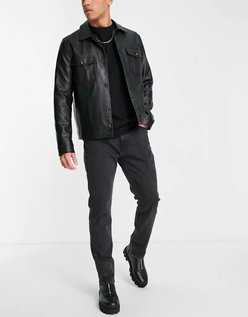

Мягкие черные джинсы Weekday Easy