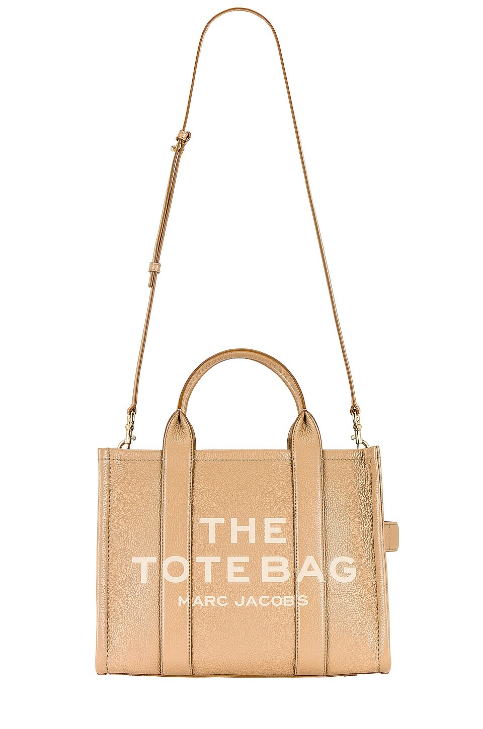 

Сумка-тоут Marc Jacobs The Leather Medium, кэмел