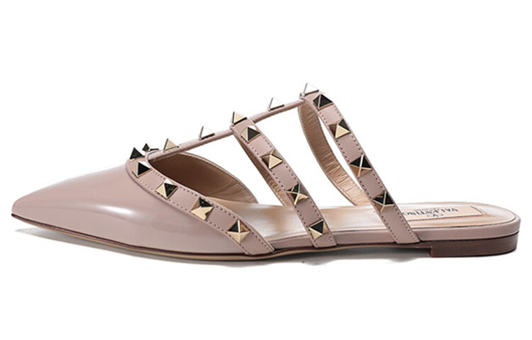 

Valentino Rockstud Wmns Туфли на плоской подошве Wmns Розовый