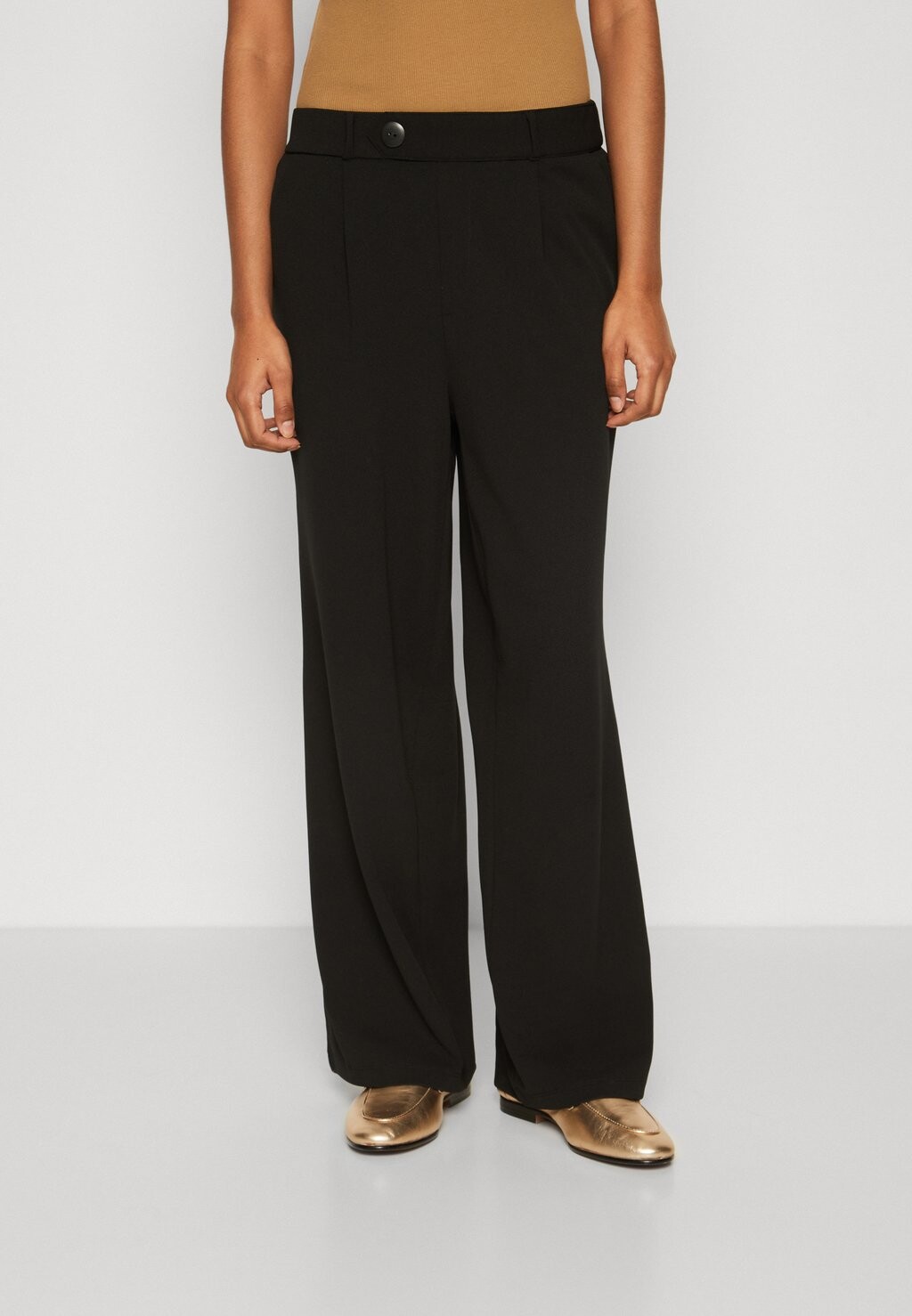 

Брюки ONLSANIA BELT BUTTON ONLY Petite, цвет black
