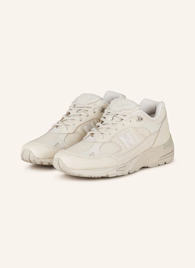 

Кроссовки made in uk 991 New Balance, бежевый