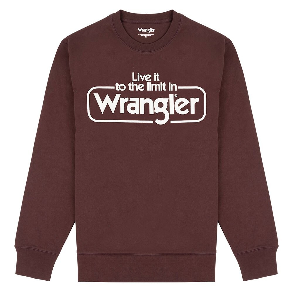 

Толстовка Wrangler Seasonal, фиолетовый