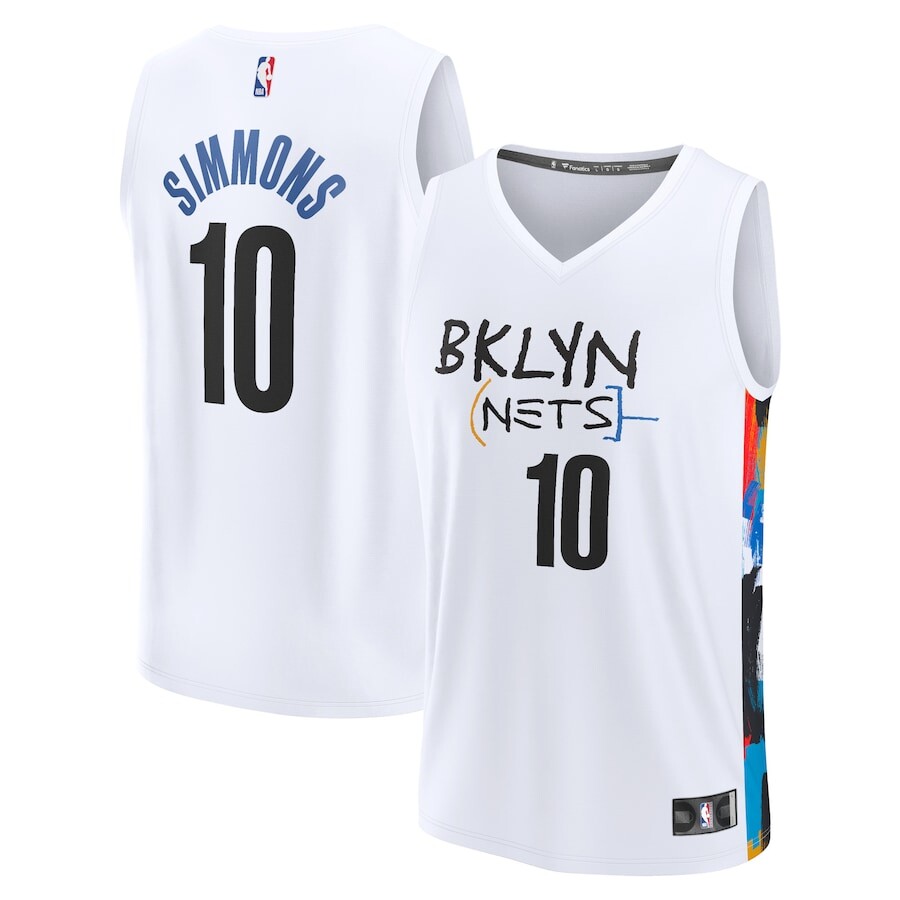 

Джерси Fanatics Branded Brooklyn Nets, белый