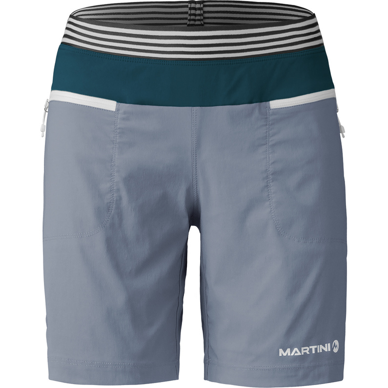 Женские прямые шорты Alpmate Martini Sportswear, синий