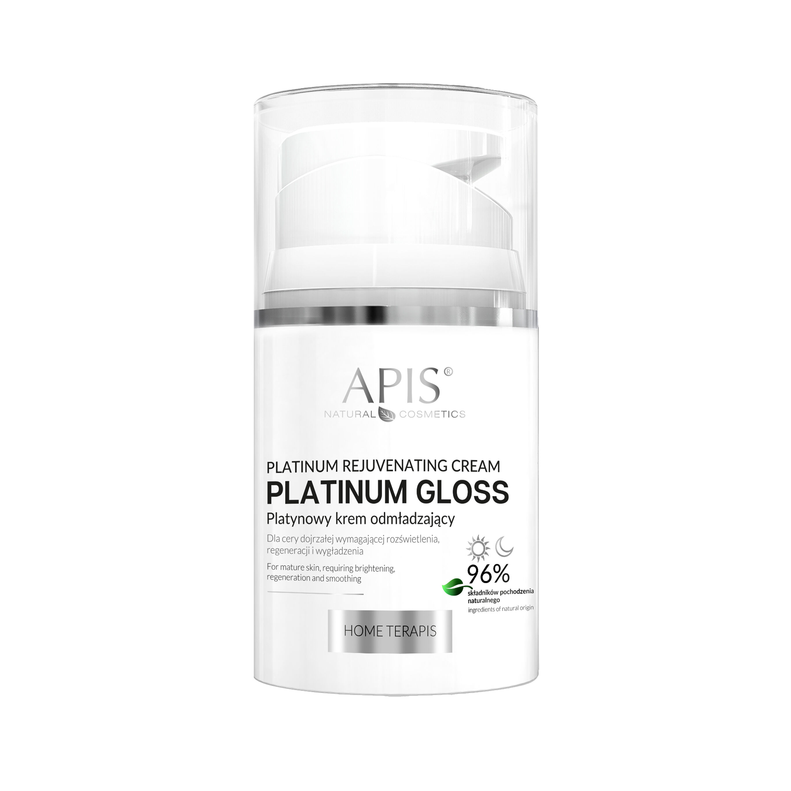 

Омолаживающий крем для лица Apis Platinum Gloss, 50 мл