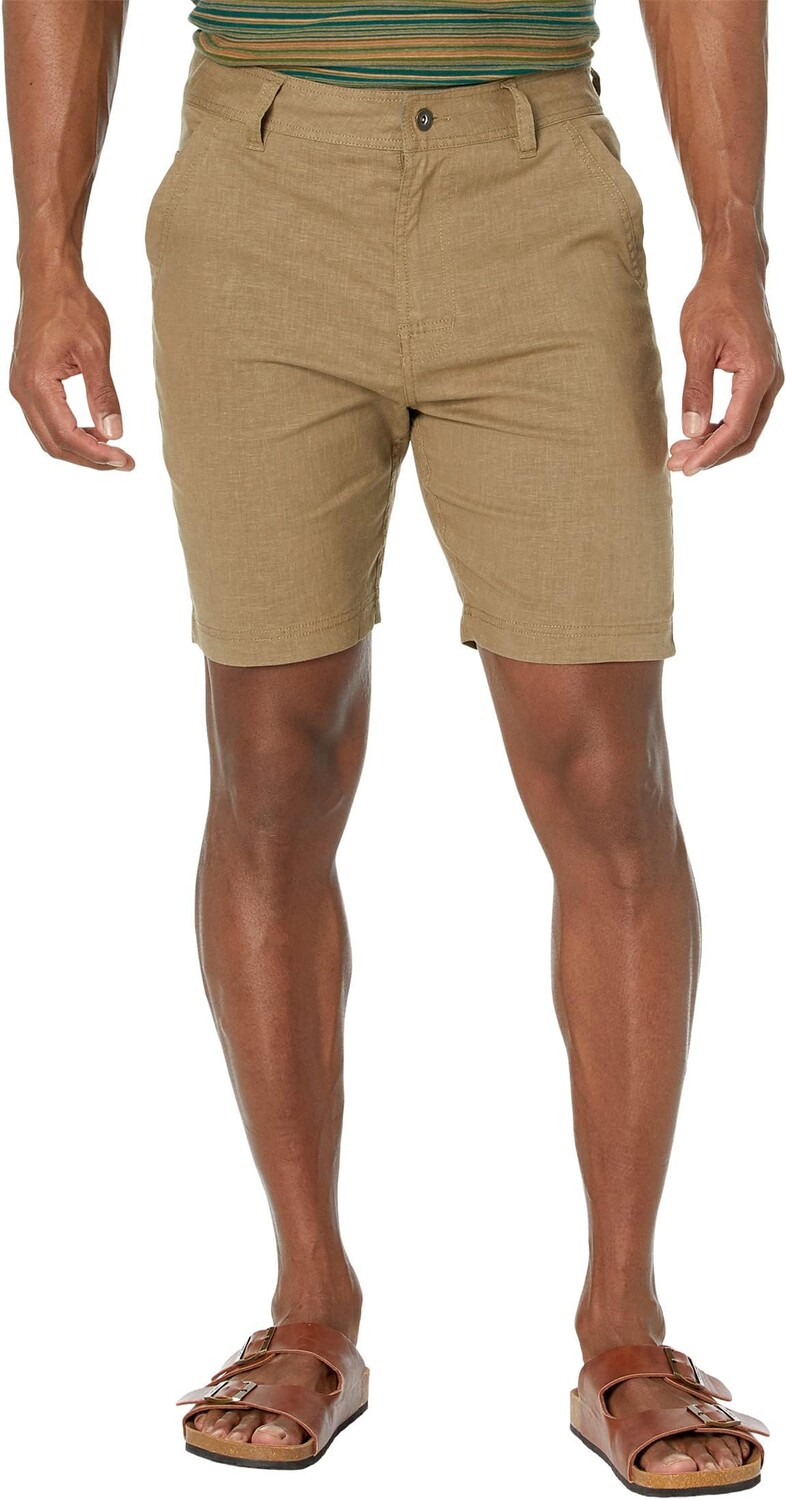 

Шорты с бороздками Prana, цвет Dark Khaki