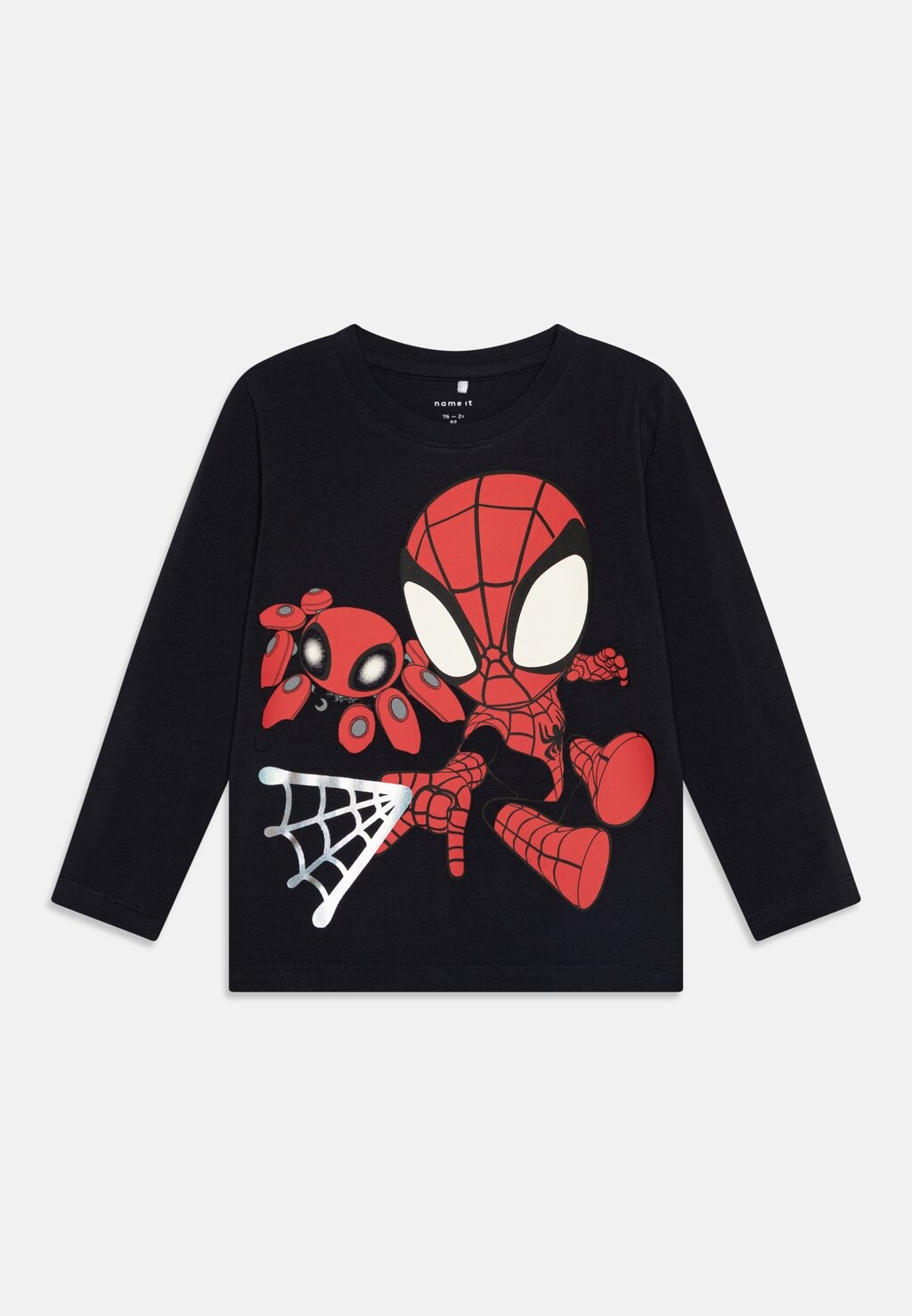 

Рубашка с длинным рукавом NMMDOMI SPIDEY MAR Name it, цвет india ink