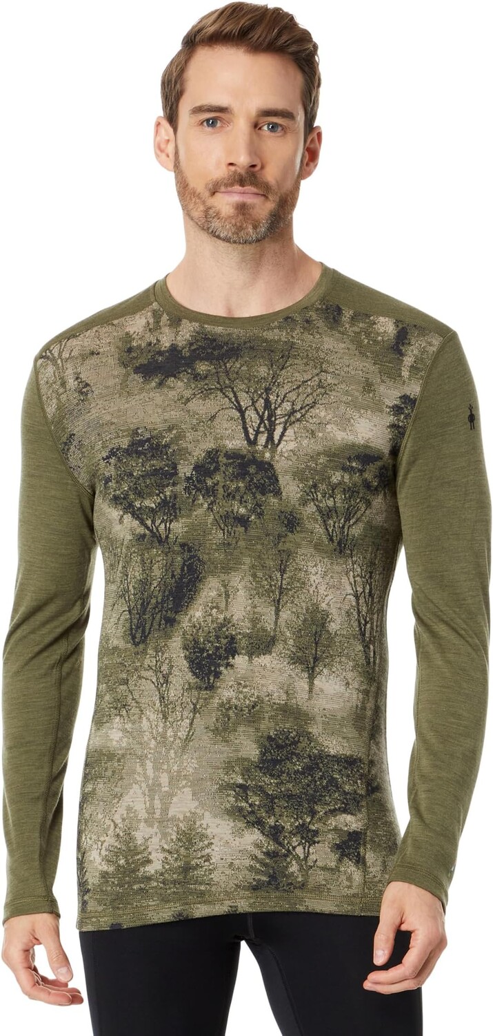 

Базовый слой Merino 250 Crew Smartwool, цвет Winter Moss Forest