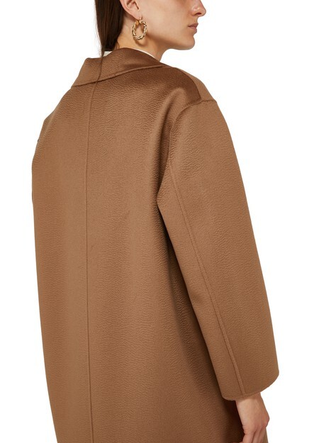 

Длинное шерстяное кашемировое пальто James S Max Mara