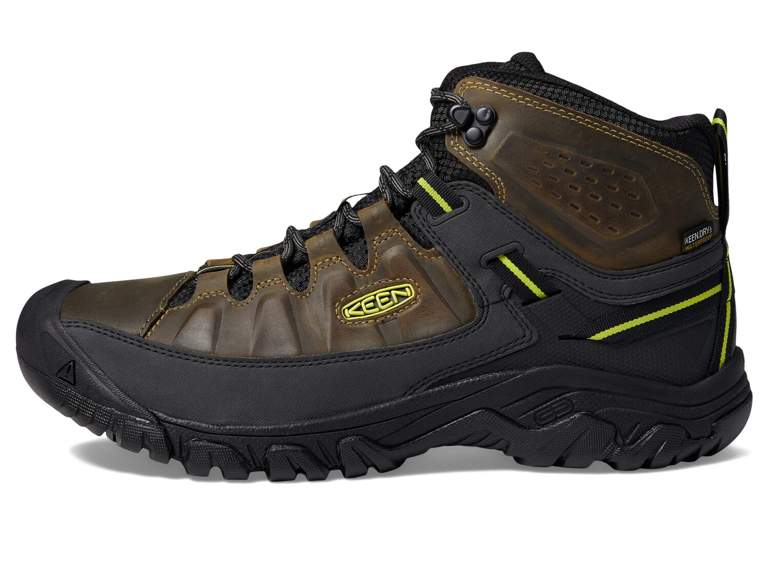 

Треккинговые ботинки Keen Targhee III Mid Waterproof, черный/хаки