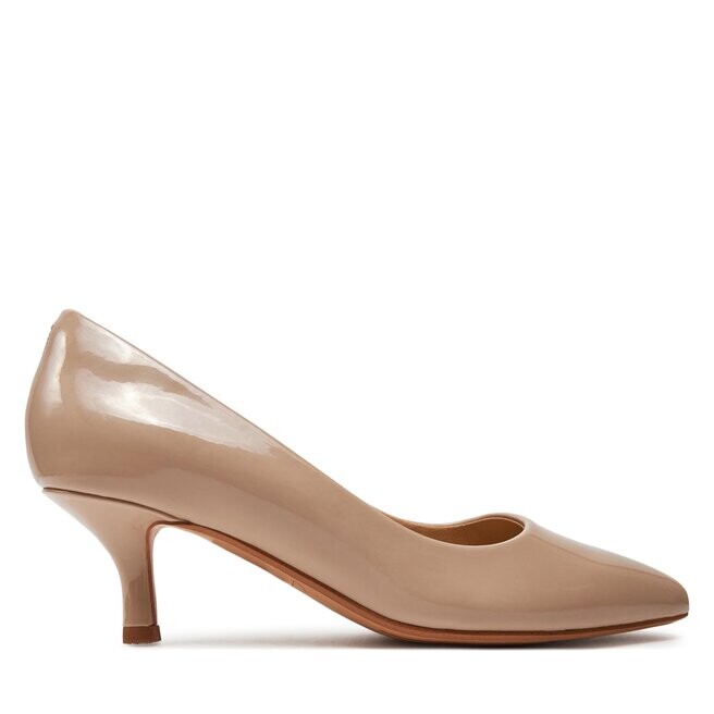 

Туфли на каблуке Clarks Violet55 Rae 26176637 Sand Patent, бежевый