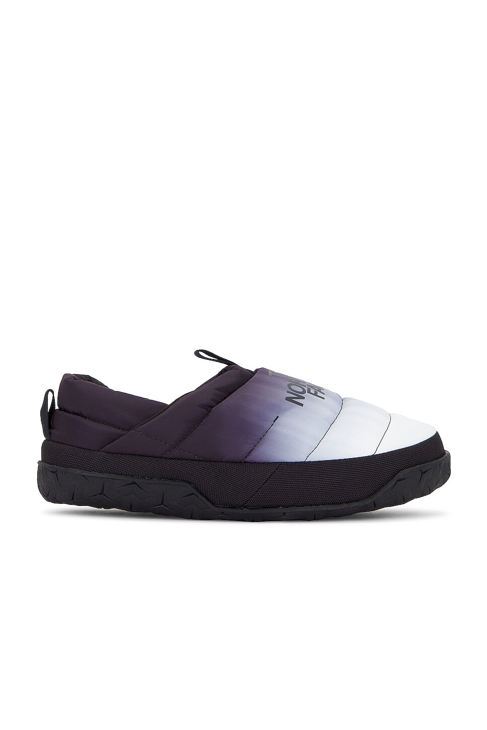 

Тапочки The North Face Nuptse Mule, цвет Tnf Black Dip Dye Tnf Print & Tnf Black