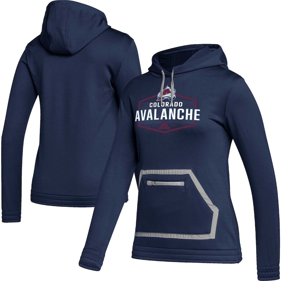 

Пуловер с капюшоном adidas Colorado Avalanche, нави