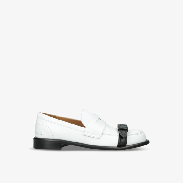 

Кожаные лоферы с пряжками Jw Anderson, черный