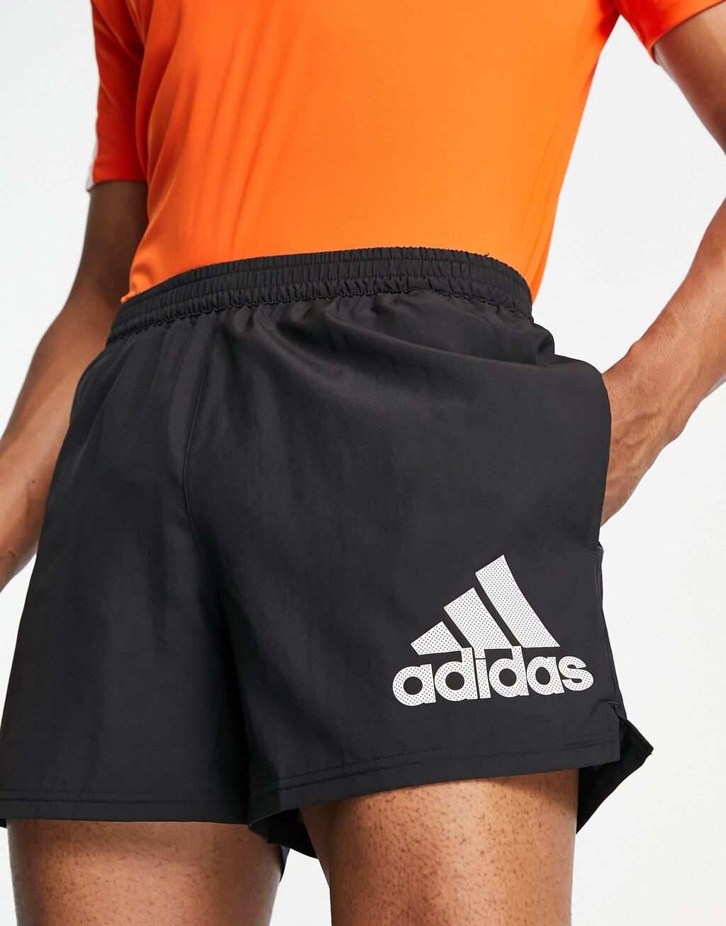 

Черные шорты с логотипом adidas Running Run It